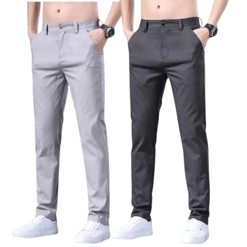 Pague 1 Leve 2 - Calça Sarja de Alfaiataria premium