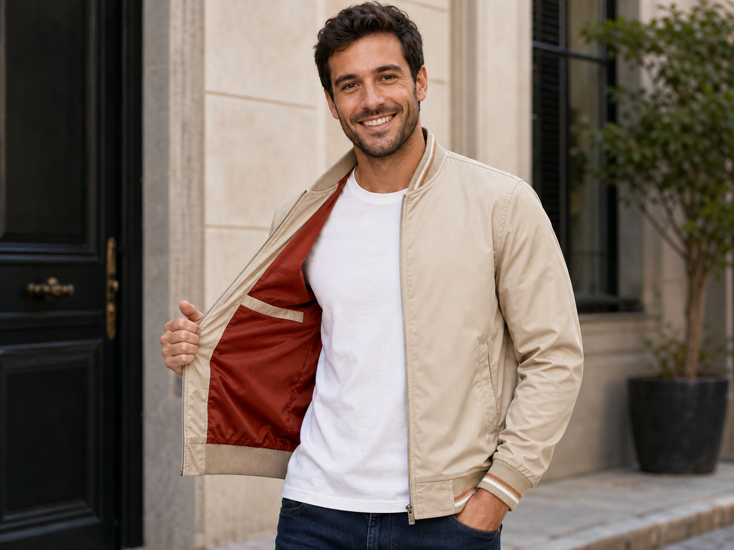 Jaqueta Casual Bomber Street