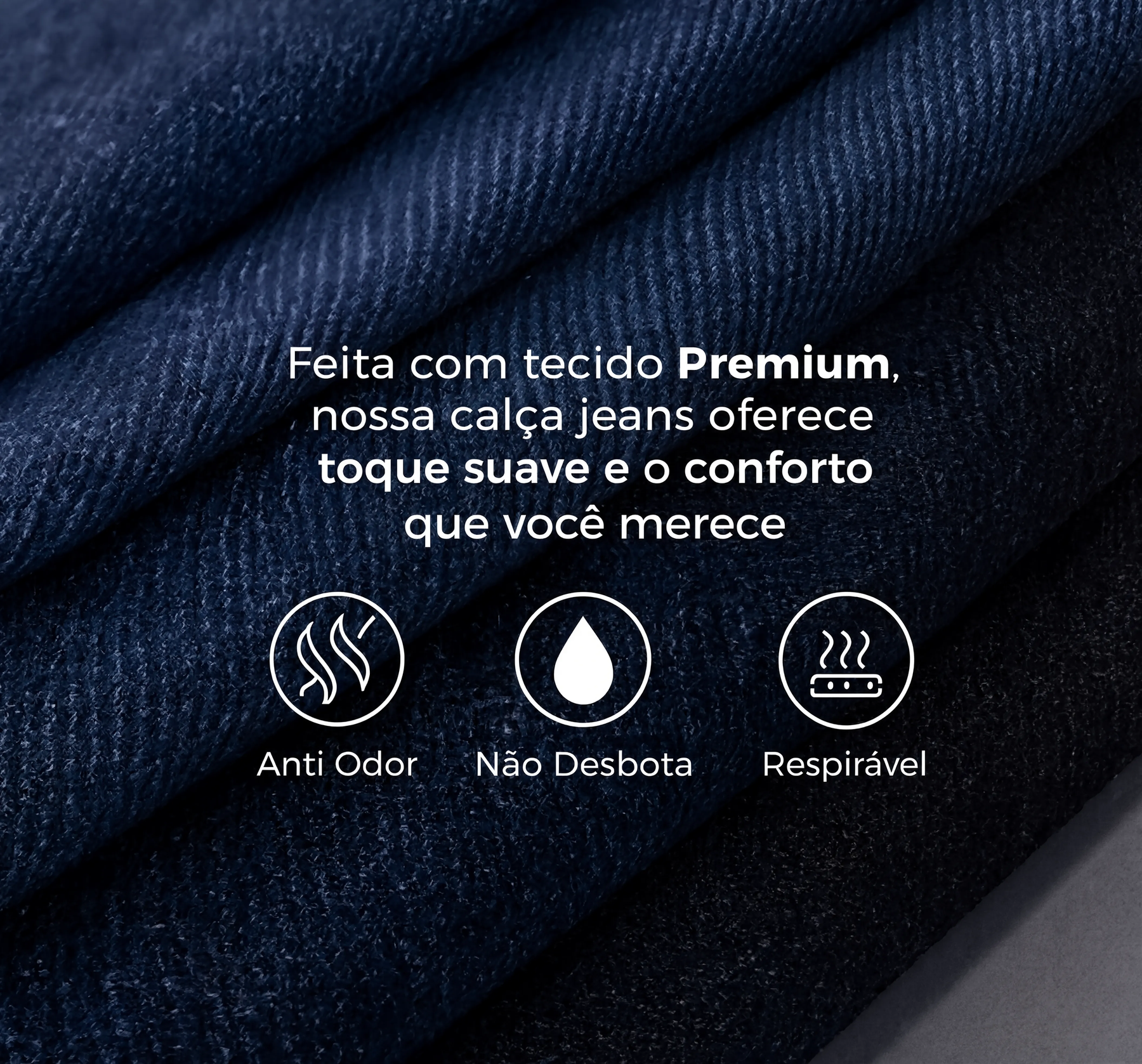 Pague 1 Leve 2 | Calça Jeans® texas + Brinde Cinto Masculino