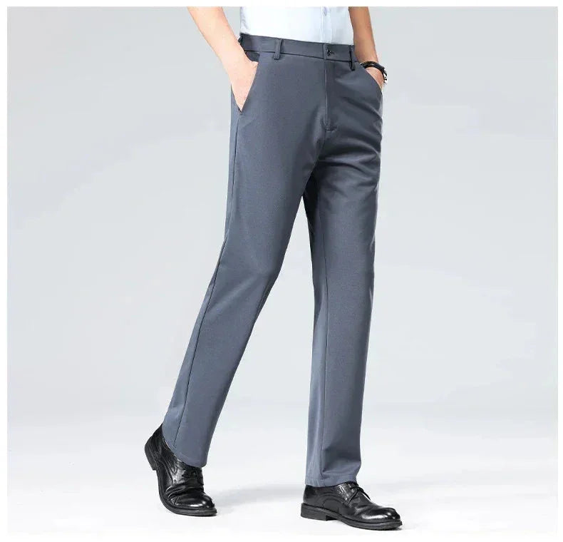 COMPRE 1 E LEVE 3 | Calça Social Clássica Alfaiataria + Cinto de Brinde
