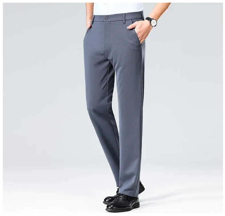 Compre 1 Leve 2 | Calça Social Clássica Alfaiataria + Cinto Social Couro