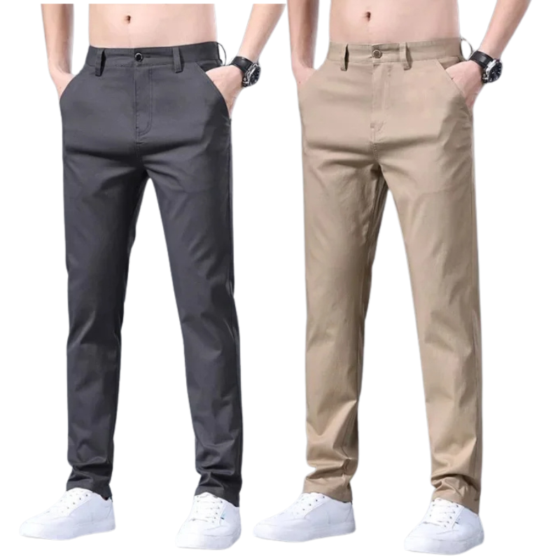 Pague 1 Leve 2 - Calça Sarja de Alfaiataria premium