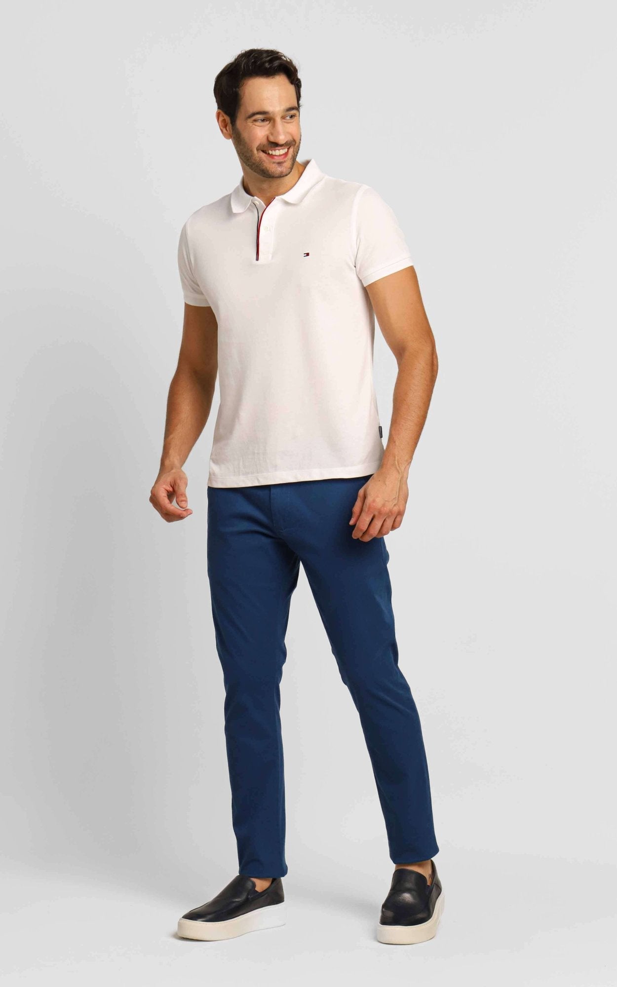 Calça Ralph Lauren Sarja Slim Azul