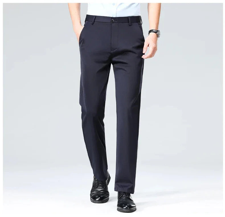 Compre 1 Leve 2 | Calça Social Clássica Alfaiataria + Cinto Social Couro