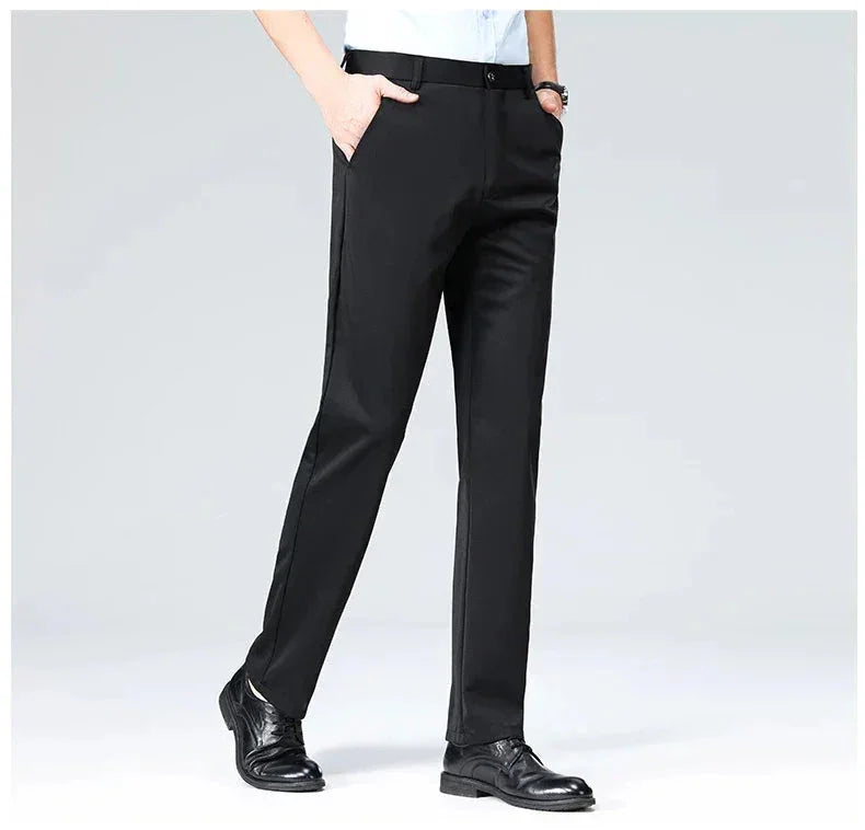 COMPRE 1 E LEVE 3 |  Calça Social Clássica Alfaiataria + Cinto de Brinde