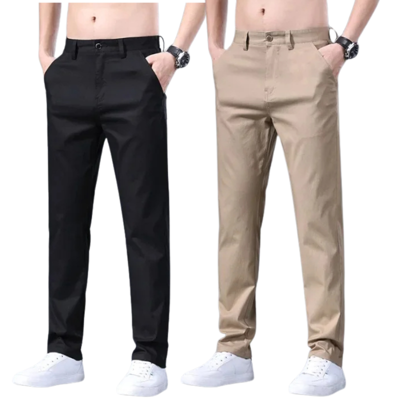 Pague 1 Leve 2 - Calça Sarja de Alfaiataria premium