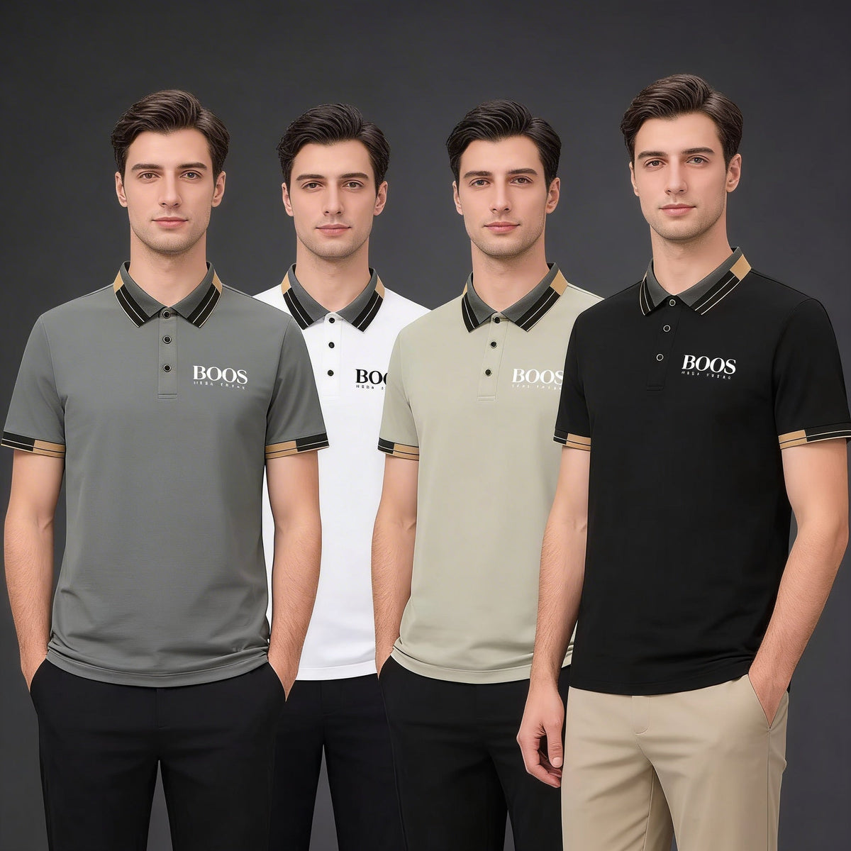 Pague 2 Leve 4 Camisas Polo BOOS
