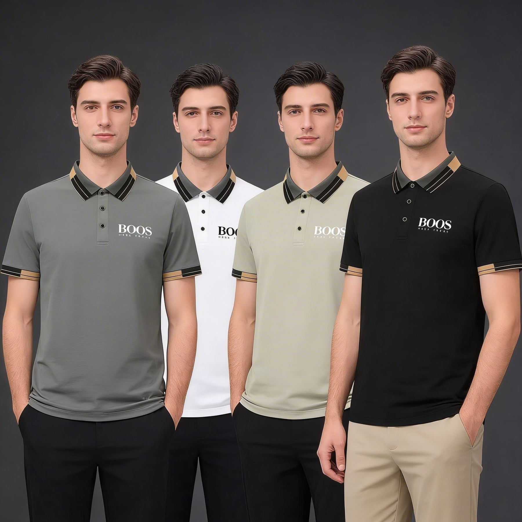 Pague 2 Leve 4 Camisas Polo BOOS