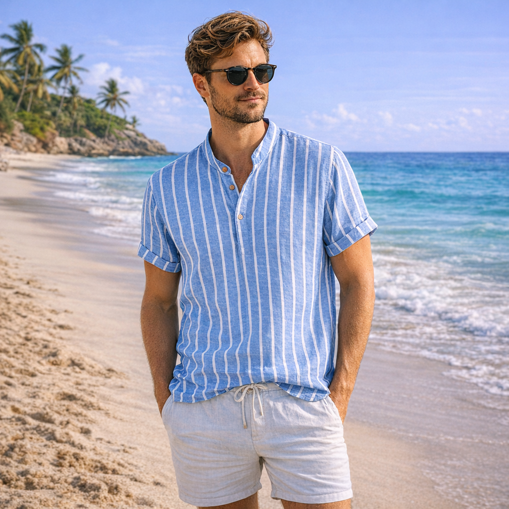 Camisa Manga Curta Miami Listrada