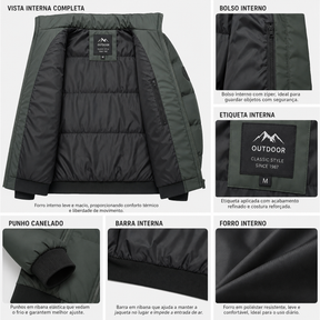 Jaqueta Masculina Alpha Style Acolchoado