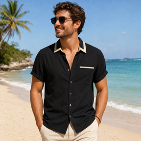 Camisa Casual gold