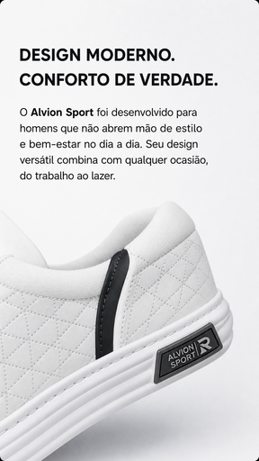 Tênis Casual Alvion Sport + 3 Brindes exclusivos