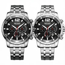 Pague 1 Leve 2 | Relogio masculino megir Gold