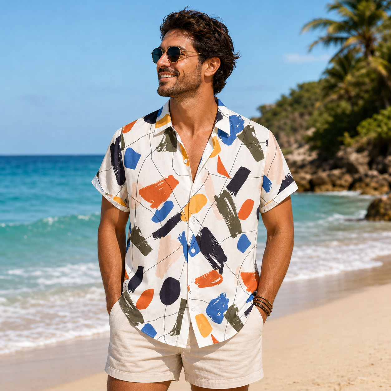 Camisa Masculina Holeday