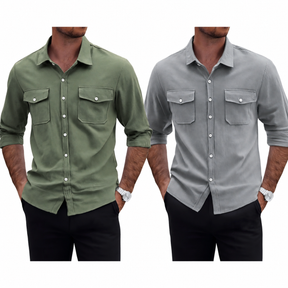 Pague 1 Leve 2 | Camisa masculina safari
