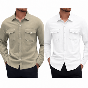 Pague 1 Leve 2 | Camisa masculina safari