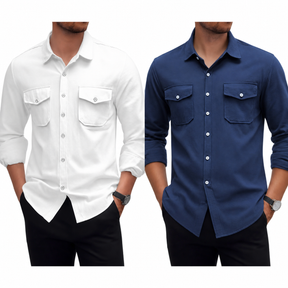 Pague 1 Leve 2 | Camisa masculina safari