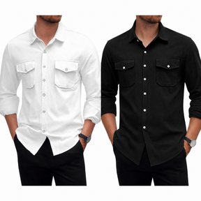Pague 1 Leve 2 | Camisa masculina safari