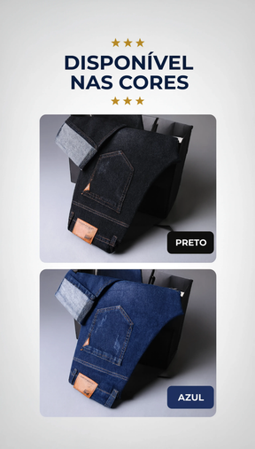 Pague 1 Leve 2 | Calça Jeans® texas + Brinde Cinto Masculino