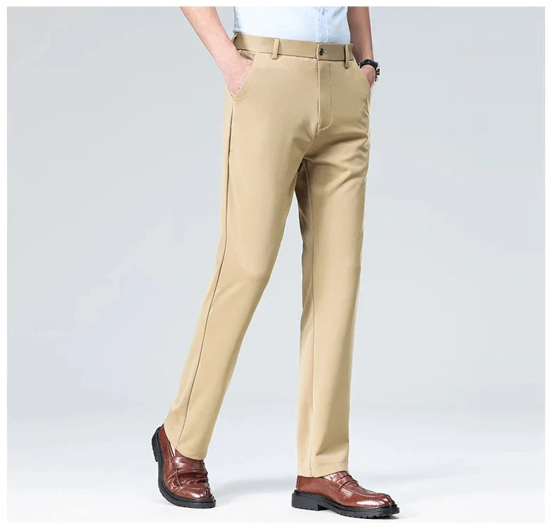 Compre 1 Leve 2 | Calça Social Clássica Alfaiataria + Cinto Social Couro