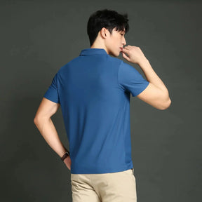 Camisa Polo Tech - Tecido anti suor + Relogio de Brinde