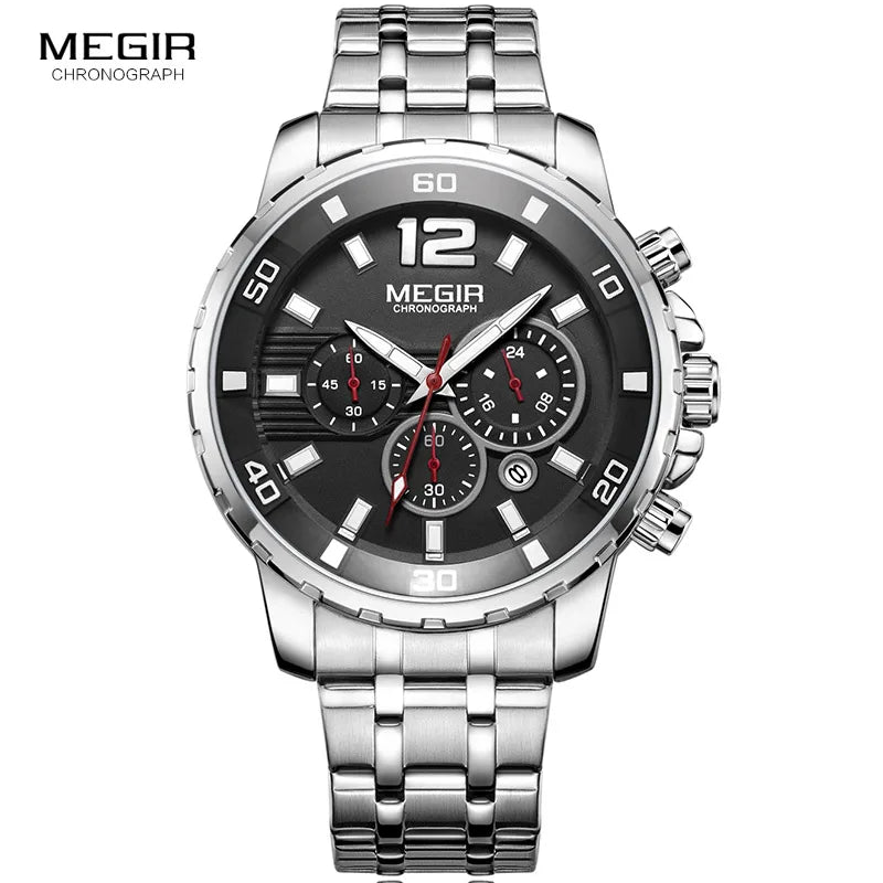 Pague 1 Leve 2 | Relogio masculino megia Gold