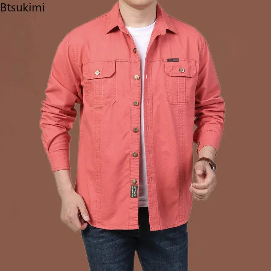 Camisa Cargo Militar Manga Longa Elite Tática