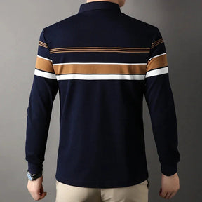 Camisa Polo Manga Longa High-End