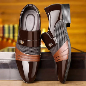 Sapato Social Casual Vintage de couro - Loja Arantes