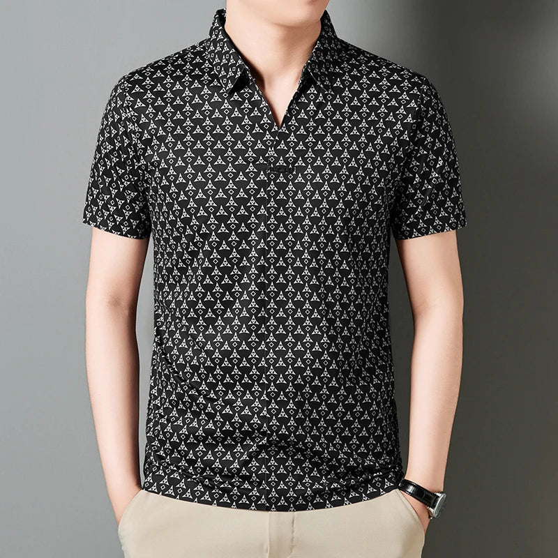 Camisa Alfa Elegance + Relogio de Brinde