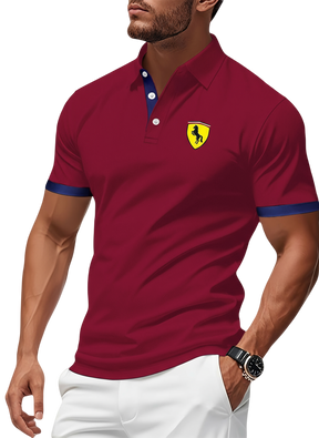 Pague 1 Leve 2 | Camisas Polo Ferrari + Brinde Relogio