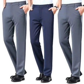COMPRE 1 E LEVE 3 |  Calça Social Clássica Alfaiataria + Cinto de Brinde