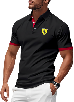 Pague 1 Leve 2 | Camisas Polo Ferrari + Brinde Relogio