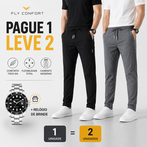 Compre 1 Leve 2 | Calça Fly Confort Premium