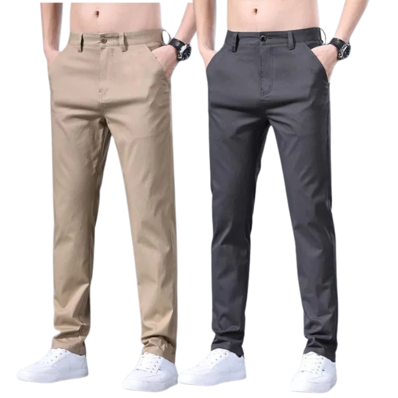 Pague 1 Leve 2 - Calça Sarja de Alfaiataria premium