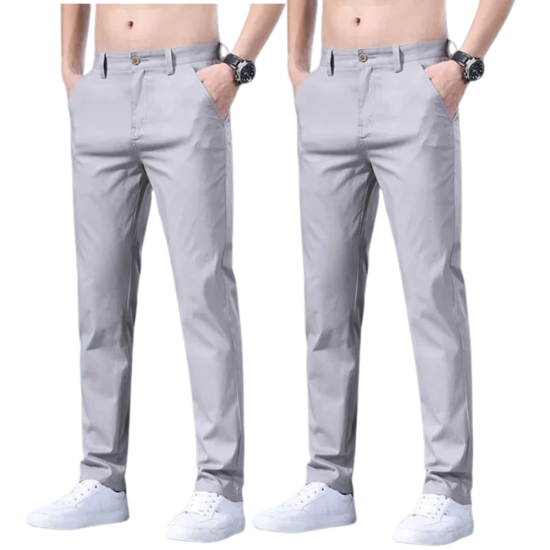 Pague 1 Leve 2 - Calça Sarja de Alfaiataria premium