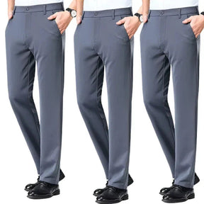 COMPRE 1 E LEVE 3 |  Calça Social Clássica Alfaiataria + Cinto de Brinde