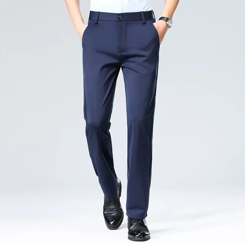 Compre 1 Leve 2 | Calça Social Clássica Alfaiataria + Cinto Social Couro