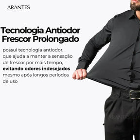 Pague 1 Leve 2 | Camisa Ultra Elegance Social - Original Anti amassados