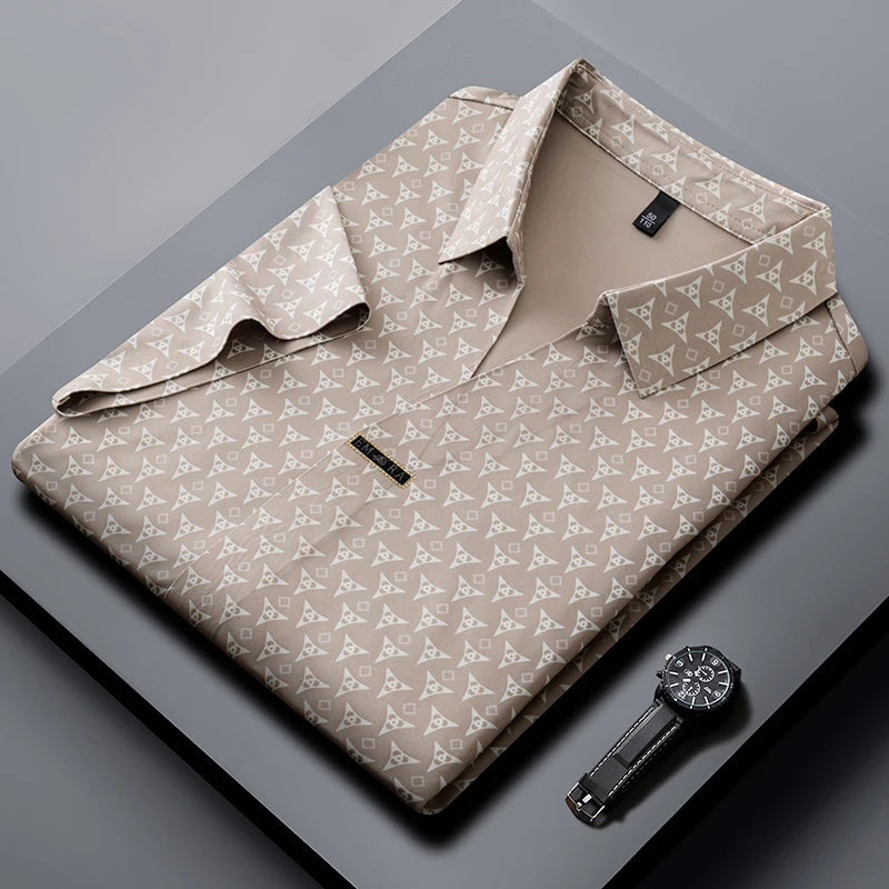 Camisa Alfa Elegance + Relogio de Brinde