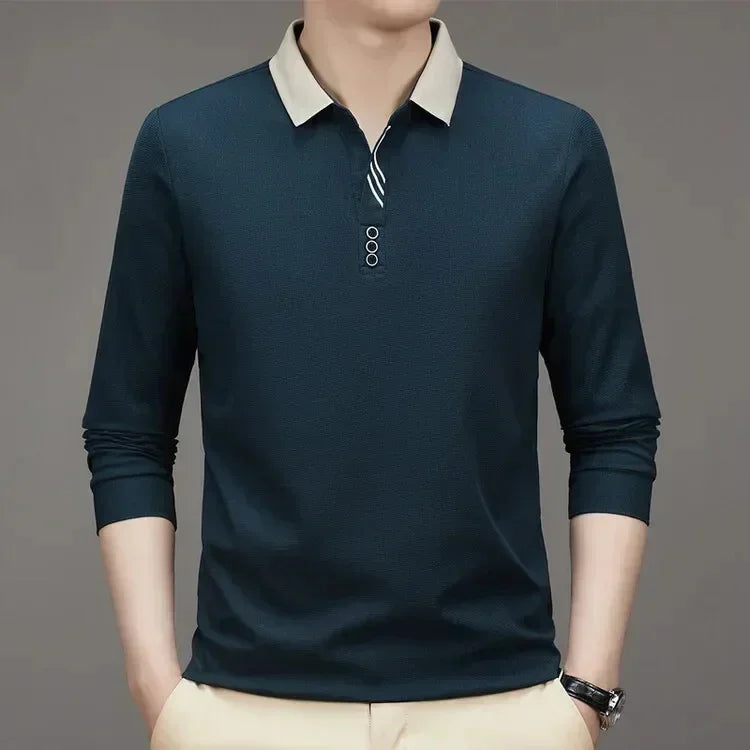 Pague 1 Leve 2 | Camisa Polo San Diego Manga Longa + Relogio de Brinde