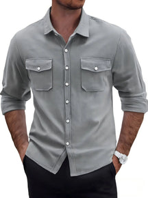 Camisa masculina safari