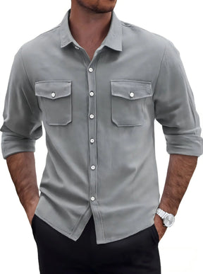 Camisa masculina safari