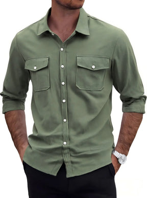 Camisa masculina safari