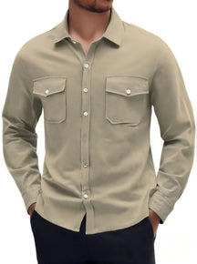 Camisa masculina safari