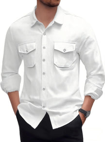 Camisa masculina safari