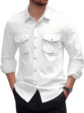 Camisa masculina safari