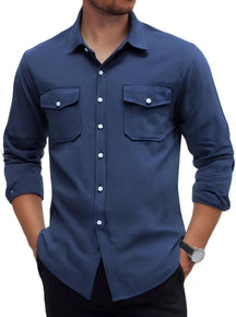 Camisa masculina safari
