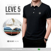 Camisas gola polo em Tecido Premium |COMPRE 3 & LEVE 5