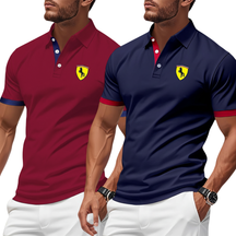 Pague 1 Leve 2 | Camisas Polo Ferrari + Brinde Relogio